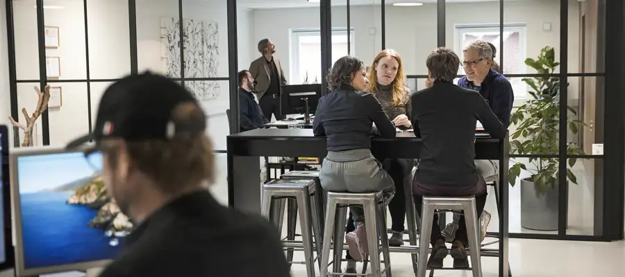 Sparring i teamet i Ørskovgruppen